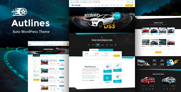 Autlines – Automotive WordPress Theme