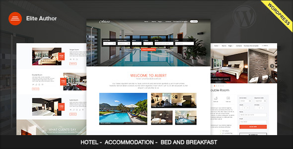 Albert – Hotel and Bed&Breakfast WordPress Theme