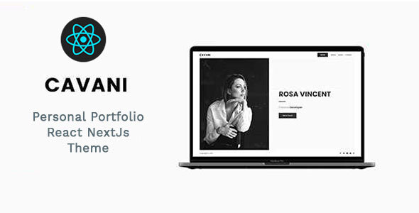 Cavani – Personal Portfolio NextJs Theme