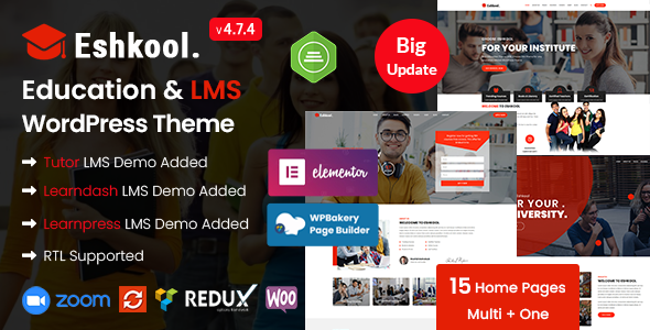 Eshkool – Education WordPress Theme