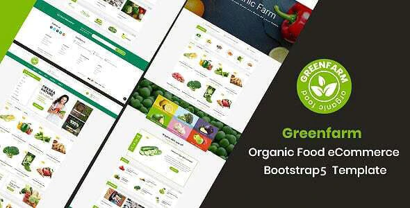 Greenfarm – Organic Food Shop HTML Template