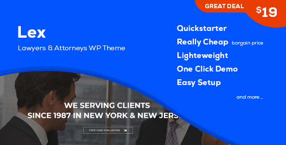 LEX – Law Offices, Lawyers & Attorneys WP
