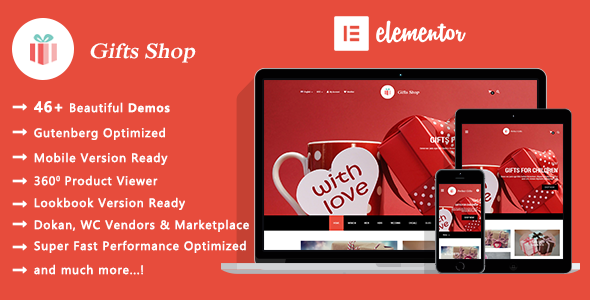 Gifts Shop – Handmade Souvenirs WooCommerce WordPress Theme