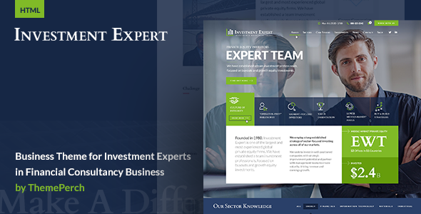 Investment – Business, Finance Bootstrap 5 Responsive HTML5 Template for Corporate Consulting Agency