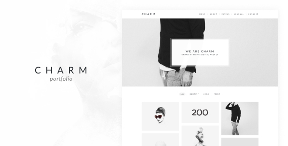 Charm – Creative Portfolio WordPress Theme