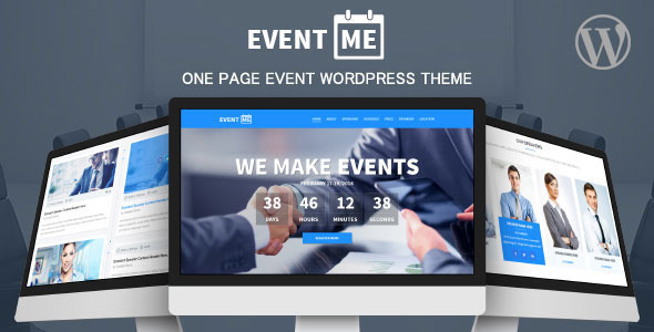 EventMe – Corporate Event Landing WordPress Theme