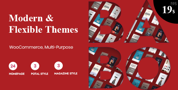 Babo – Modern & Flexible WooCommerce Theme
