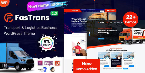 Fastrans – Transport & Logistics WordPress