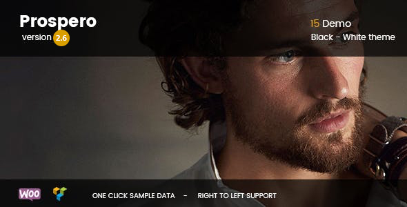 Prospero – Fashion Jewelry Watch and Glasses WooCommerce Theme