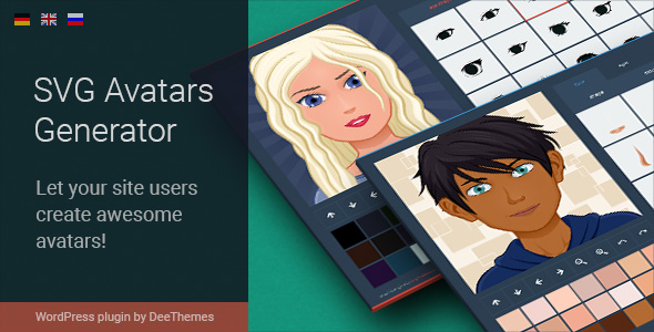 SVG Avatars Generator – WordPress Plugin