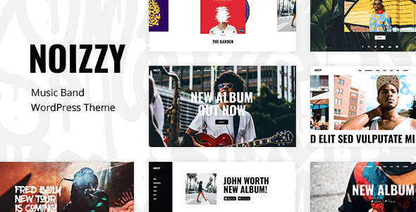 Noizzy – Music WordPress Theme
