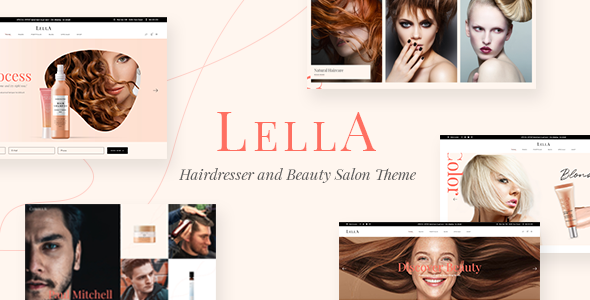 Lella - Hairdresser and Beauty Salon WordPress Theme