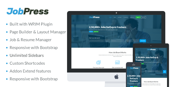 JobPress – Premium WordPress Job Manager Theme