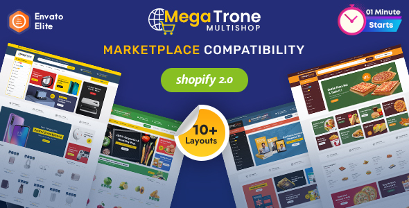 MegaTrone – Shopify 2.0 Multi-Purpose Responsive Theme
