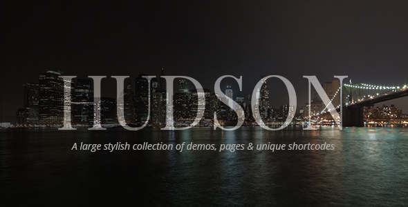 Hudson – Stylish Business WordPress Theme