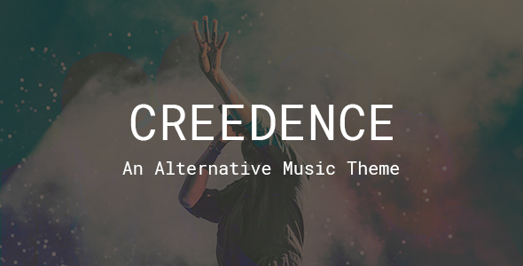 Creedence – Music Band, Singer & Producer WordPress Theme
