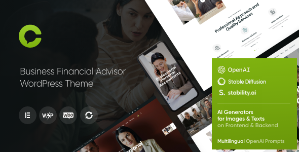 Consultor – Consulting, Accounting & Legal Counsel WordPress Theme