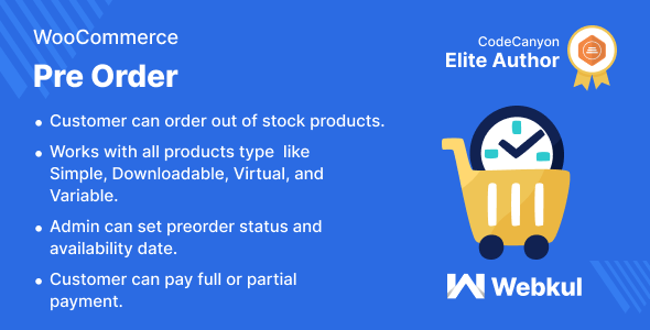 WooCommerce Pre Order Plugin