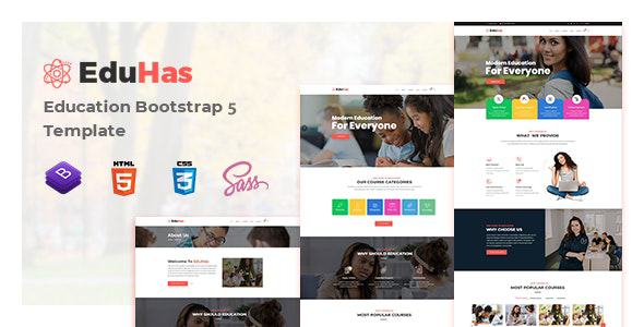 Eduhas – Education HTML Template
