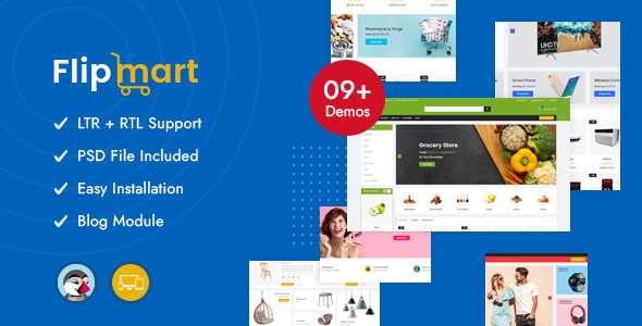 Flipmart – Supermarket Prestashop Theme