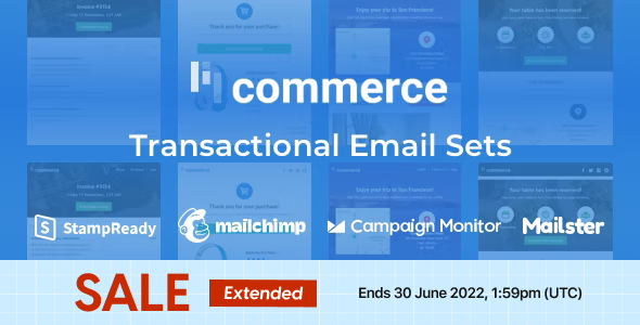 Lil Commerce – Transactional Email Sets + Woo and Shopify Integration