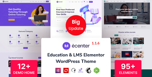 Ecenter – Education WordPress Theme
