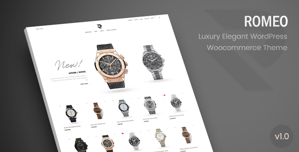 Romeo – Luxury Modern WooCommerce WordPress Theme