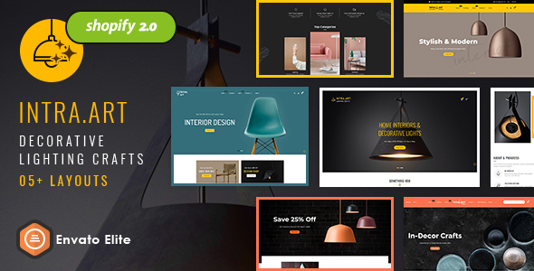 IntraArt – Shopify Theme for Home Decor, Furniture, Hand Crafts