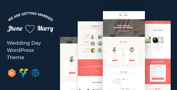 Wedding Day – WordPress Theme