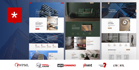 Nestin – Real Estate & Single Property WordPress Theme