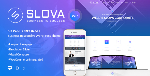 Slova – Business Responsive WordPress Theme