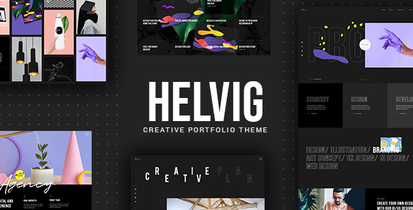 Helvig – Creative Portfolio WordPress Theme