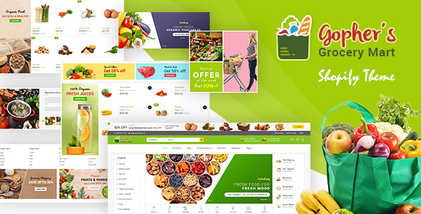 Gopher – Grocery Store Shopify Theme