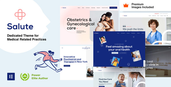 Salute – Dental GP Dermatology Gynecologist WordPress Theme