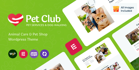 Pets Club – Pet Care WordPress Theme + Shop