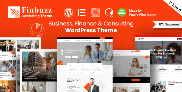 Finbuzz – Corporate Business WordPress Theme