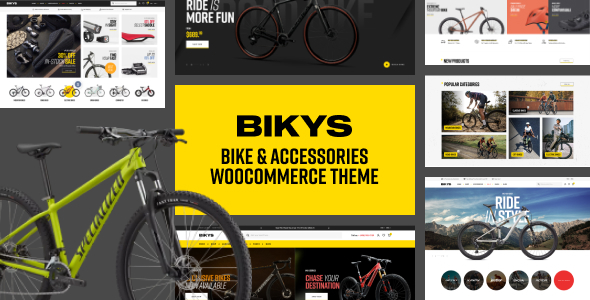 Bikys – Bike & Accessories Woocommerce Theme