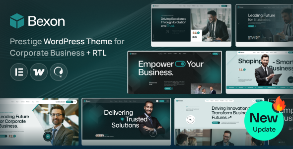 Bexon – Corporate Business WordPress Theme