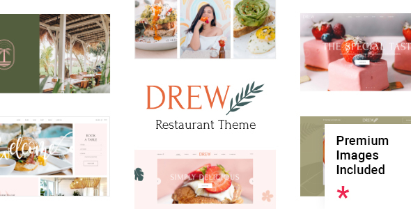 Drew – Restaurant WordPress Theme