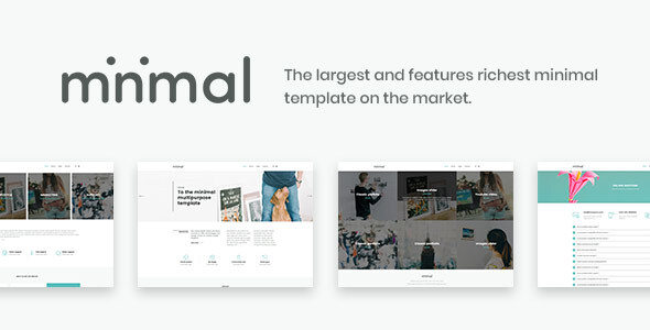 Minimal – White And Clean Template