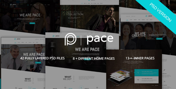 Pace – Responsive MultiPurpose HTML Template