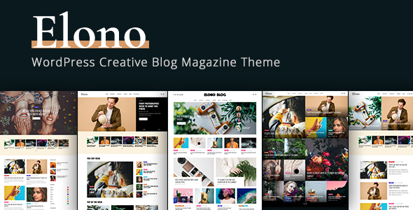 Elono – WordPress Blog Magazine Theme