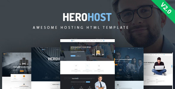 HeroHost – Web Hosting HTML Template