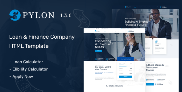 Pylon – Loan & Finance Company HTML Template