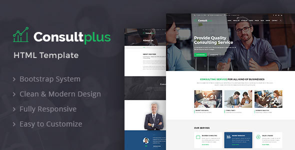 Consultplus – Business Consulting HTML Template