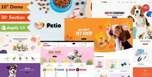 Petio – Multipurpose Shopify Sections All Pages