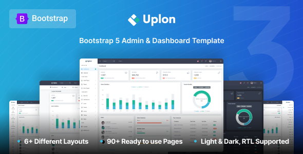 Uplon – Admin & Dashboard Template