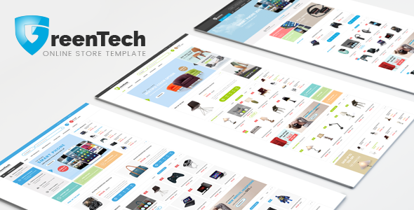 GreenTech – Electronics Fashion Store HTML Template