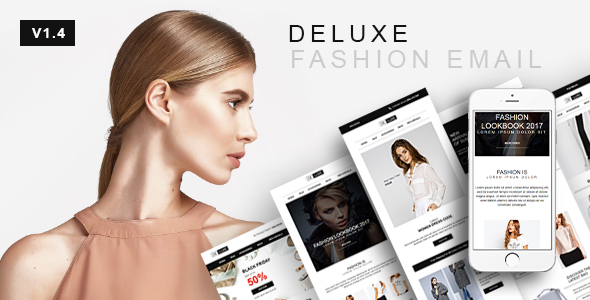Deluxe – Fashion & Online Store Email Newsletter Template 10 Layout