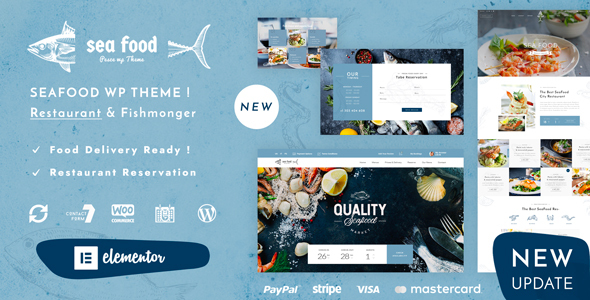 Pesce – Seafood Restaurant WordPress